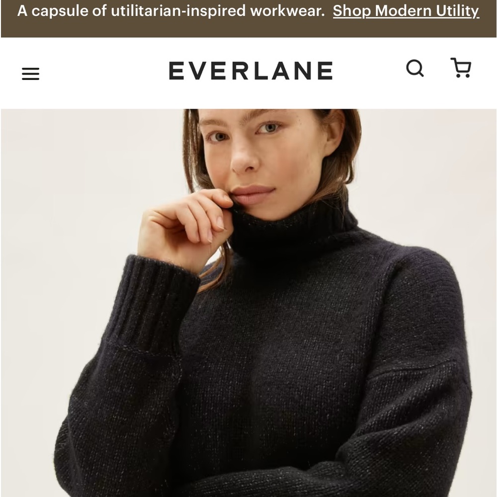 The Cloud Turtleneck TAPE MEASURE IN LAST FEW PICS